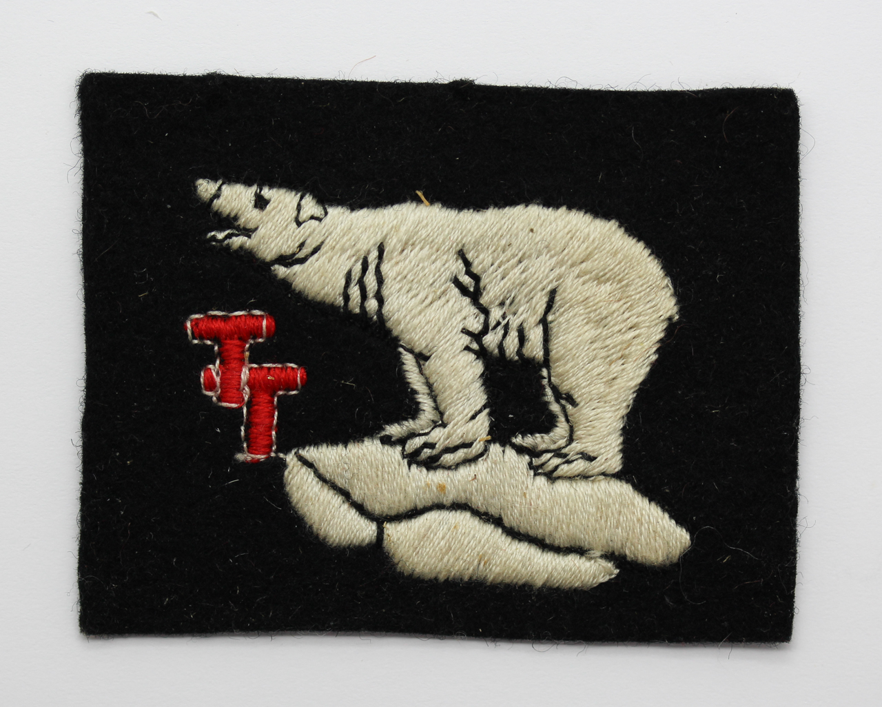 WW2 74th Field Regiment Royal Artillery Cloth Formation Sign