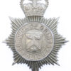 Grimsby Borough Police Helmet Plate - Queen's Crown