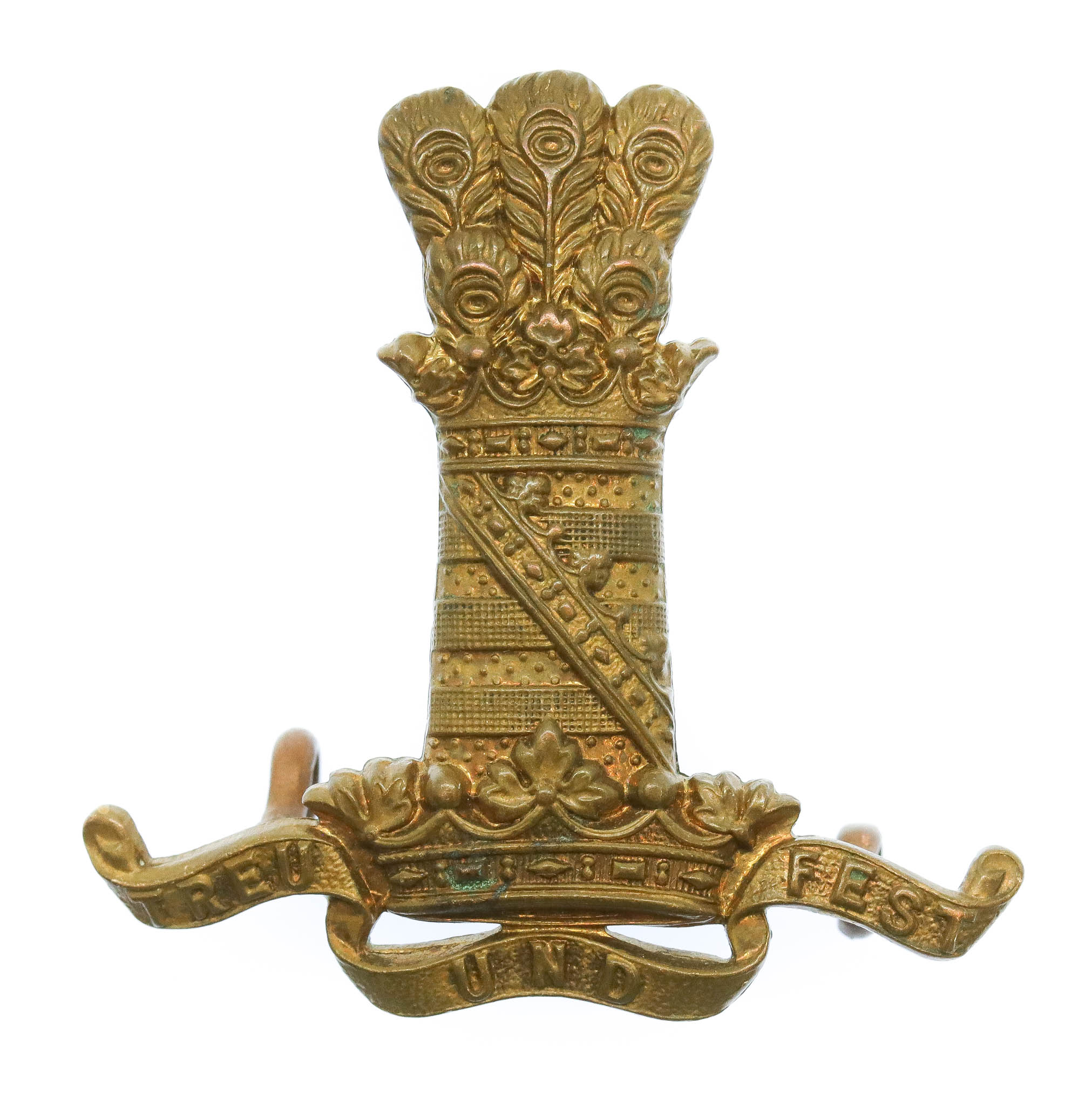 Victorian/Edwardian 11th Hussars (Prince Albert's Own) Cap Badge