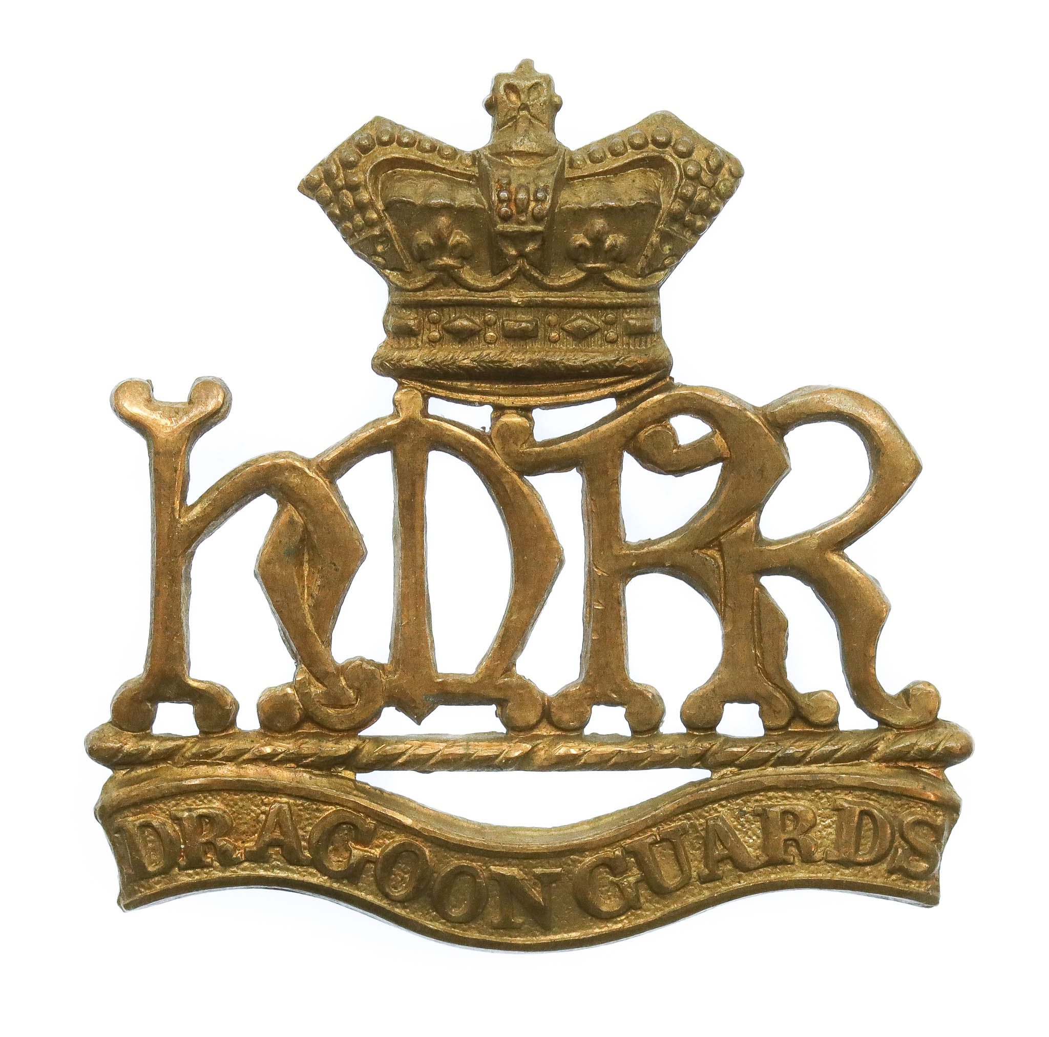 Boer War Her Majesty's Reserve Regiment of Dragoon Guards Cap Badge