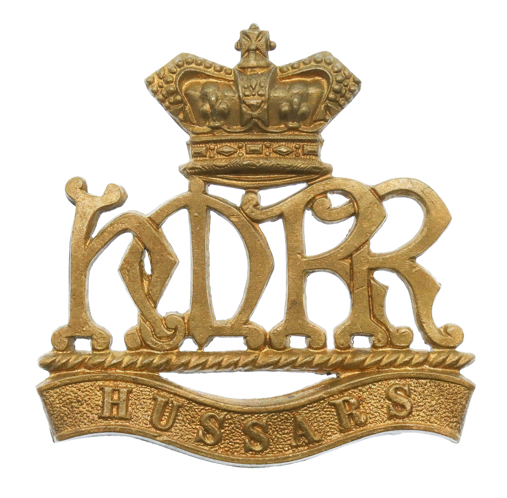 Boer War Her Majesty's Reserve Regiment of Hussars Cap Badge