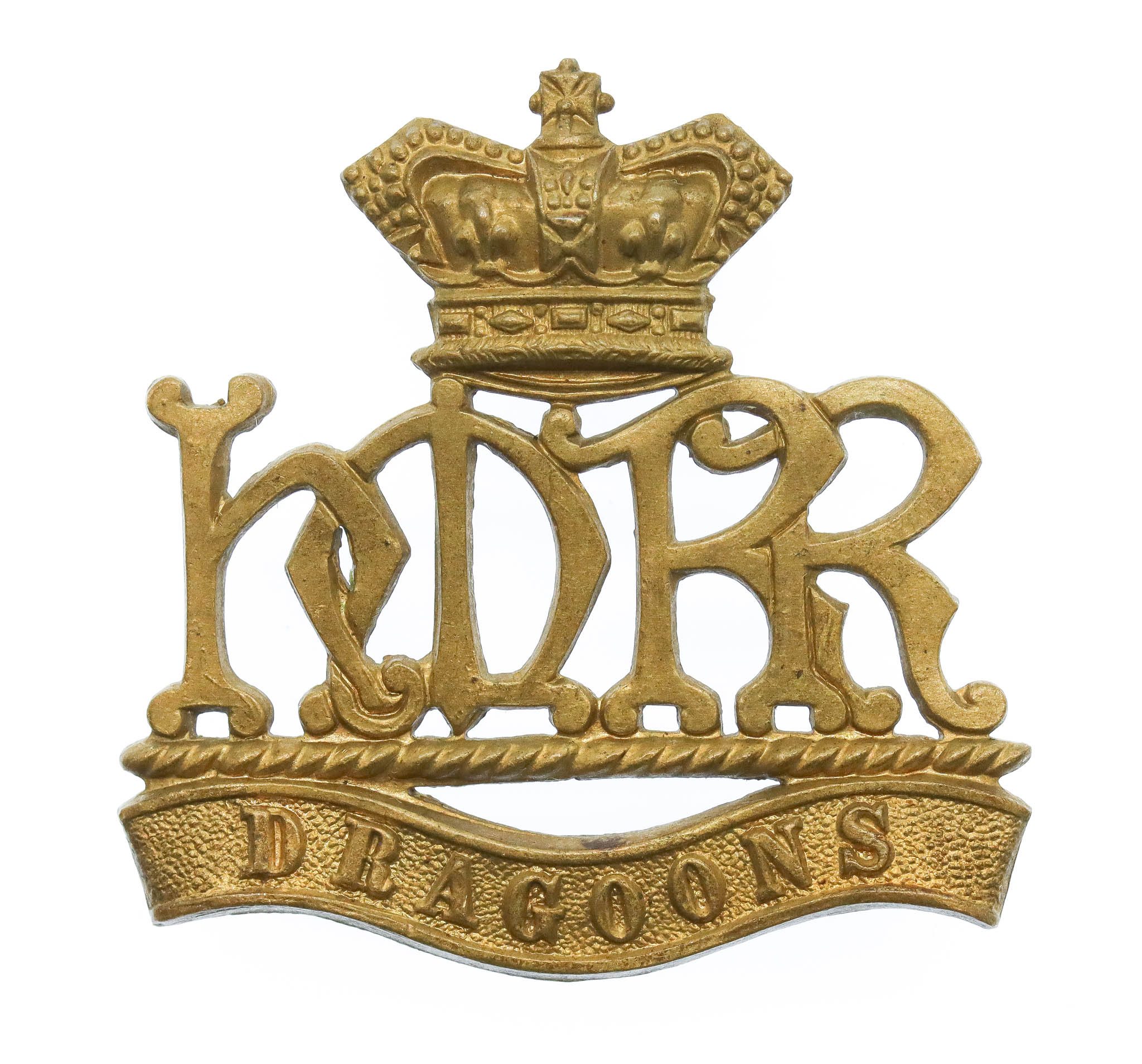 Boer War Her Majesty's Reserve Regiment of Dragoons Cap Badge
