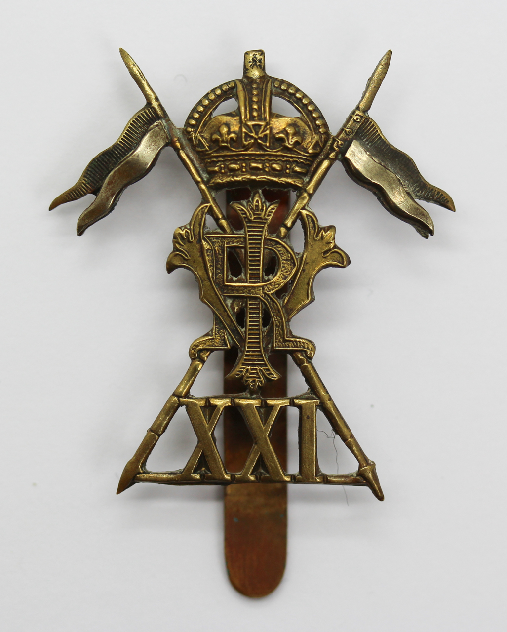 21st (Empress of India's) Lancers Cap Badge