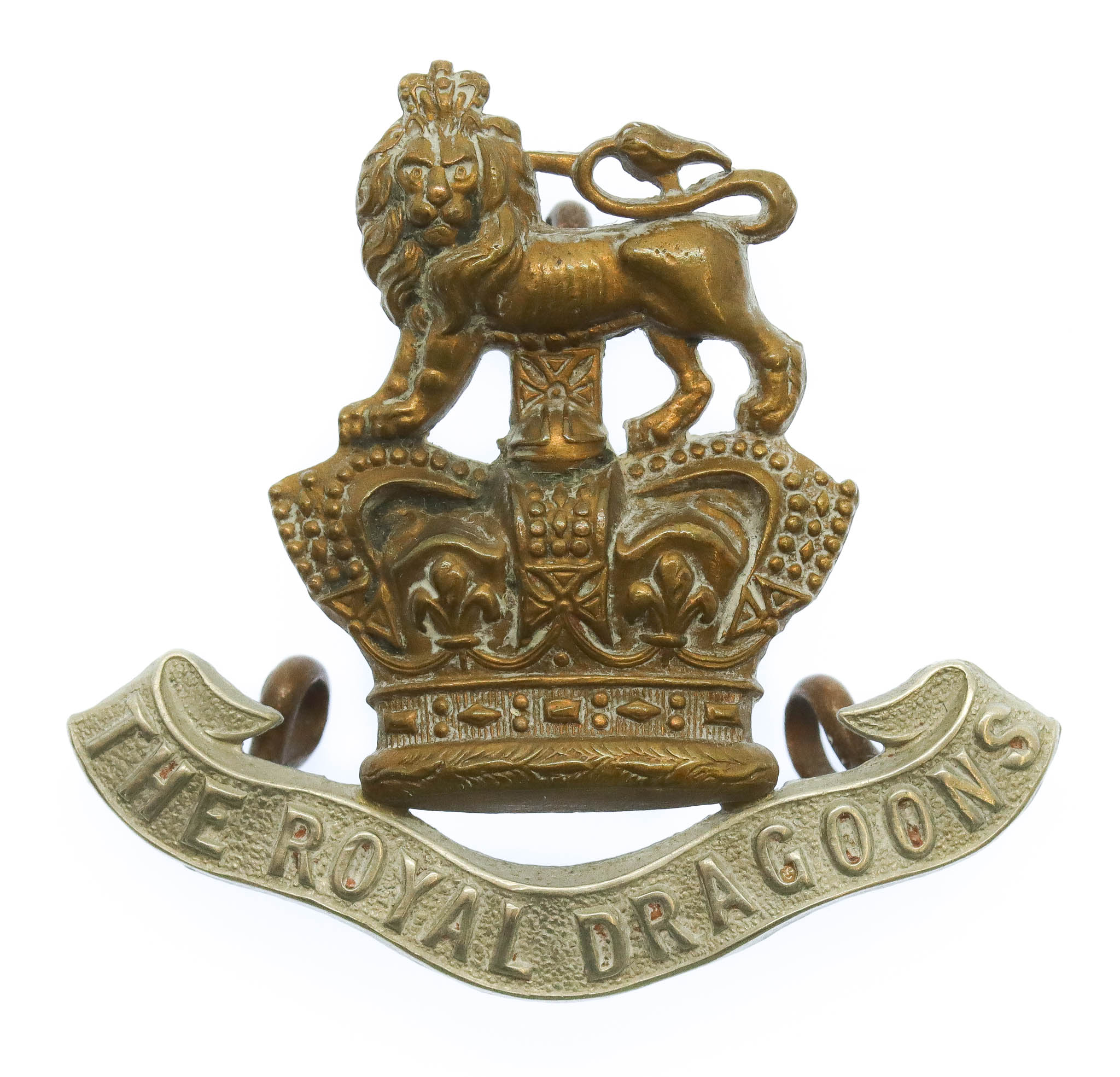 Victorian 1st Royal Dragoons Cap Badge