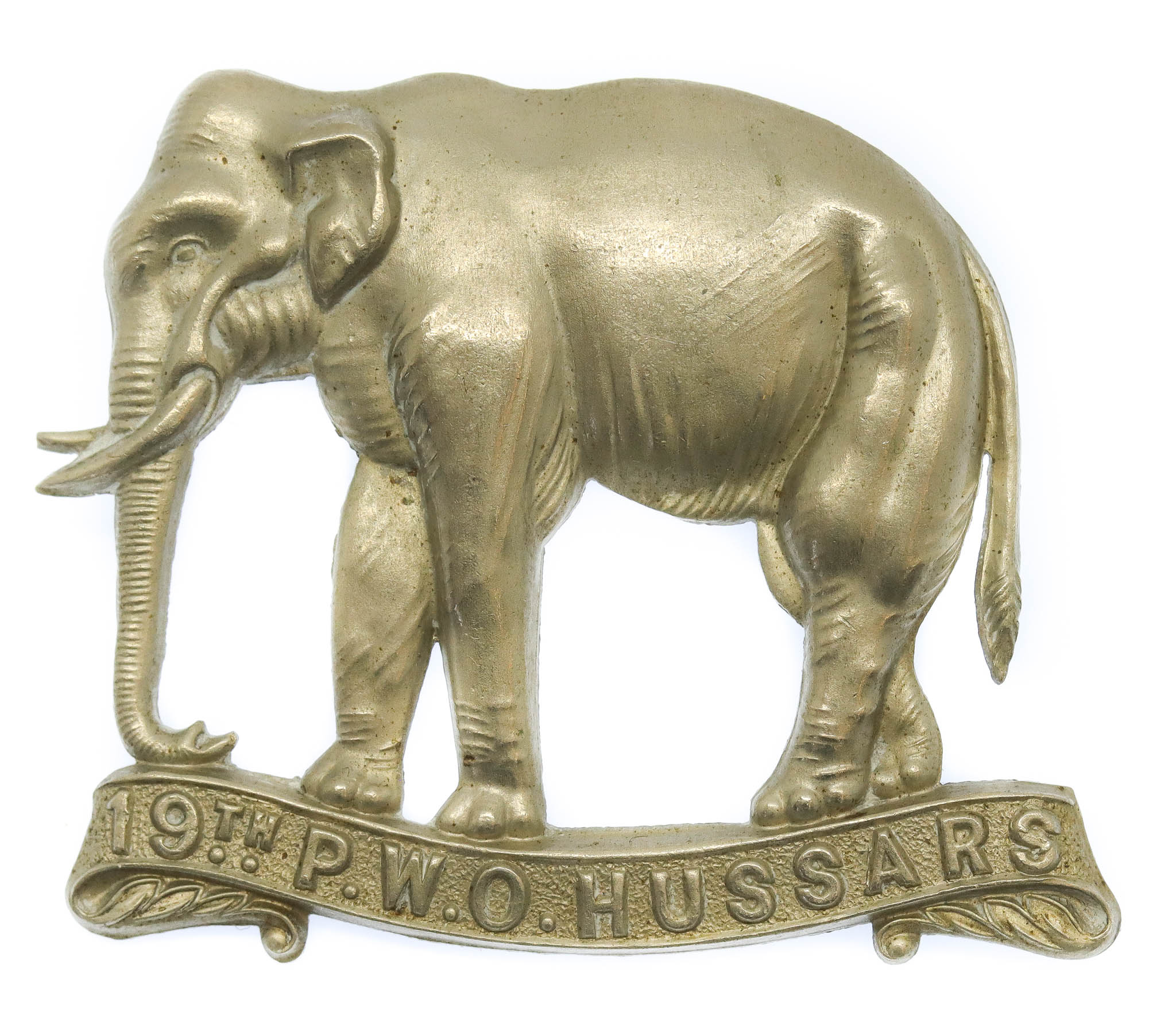 Victorian 19th Princess of Wales's Own Hussars Cap Badge
