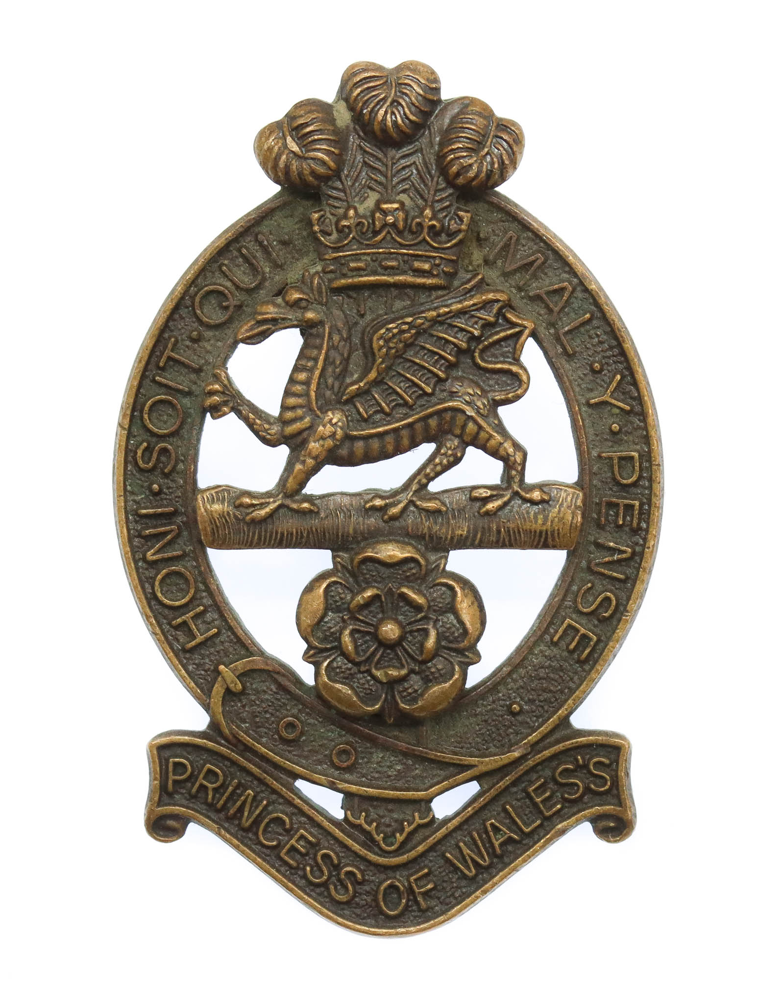 Princess of Wales's Royal Regiment Cap Badge