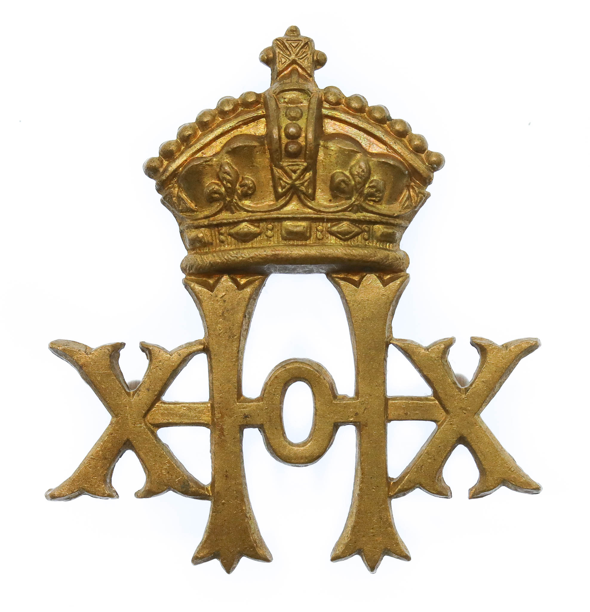 Victorian 20th Hussars Cap Badge