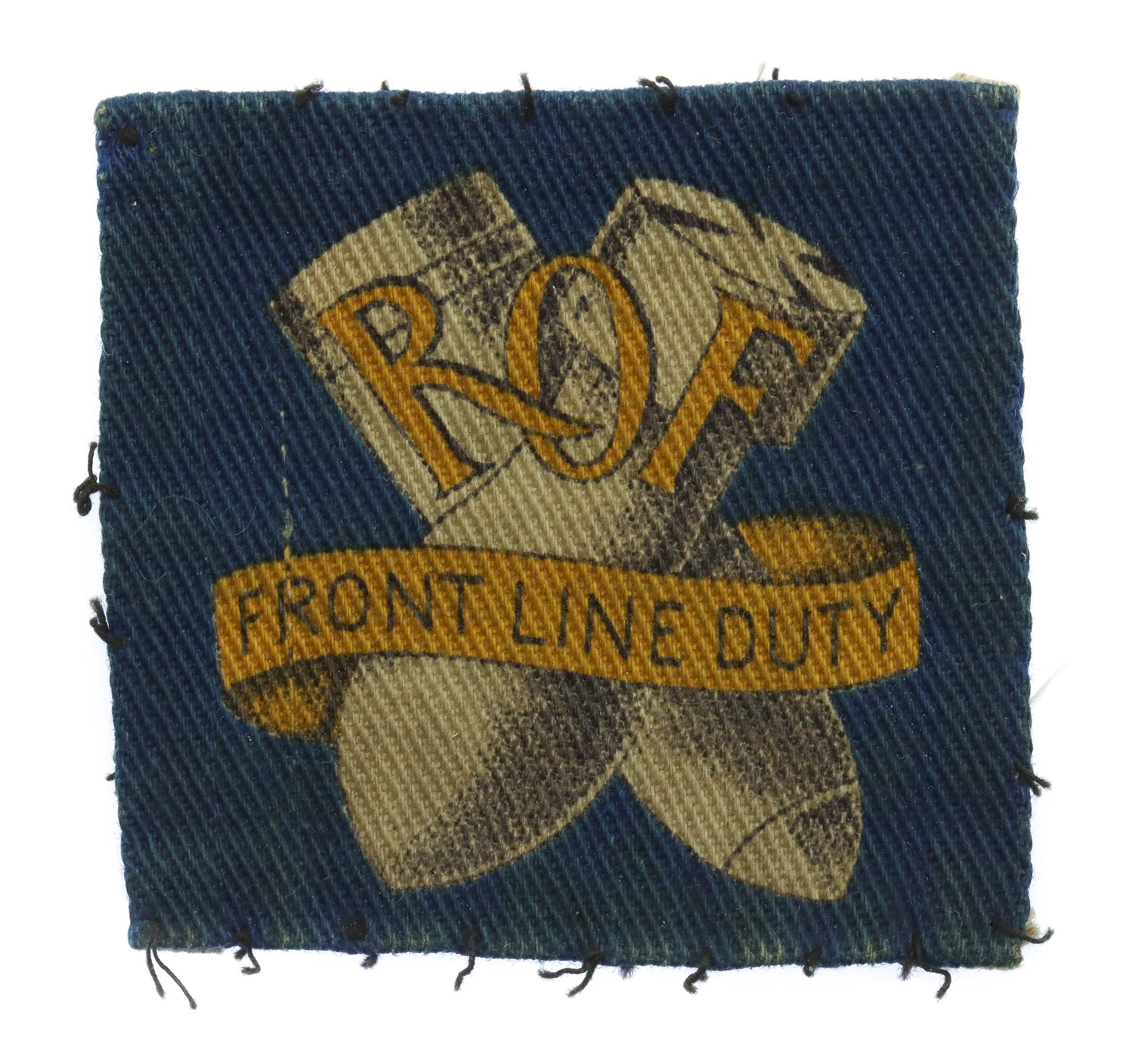 WW2 Royal Ordnance Factory Printed Formation Sign