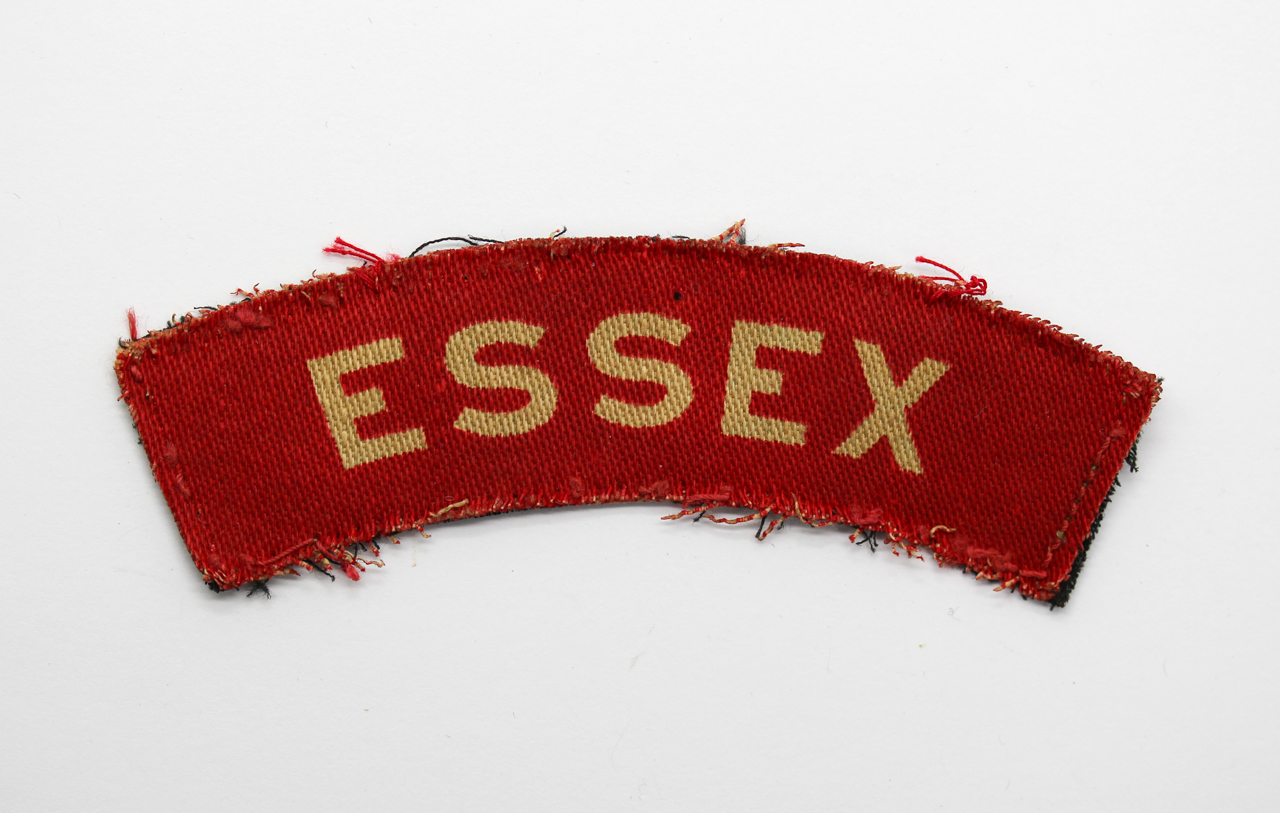 Essex Regiment (ESSEX) WW2 Printed Shoulder Title