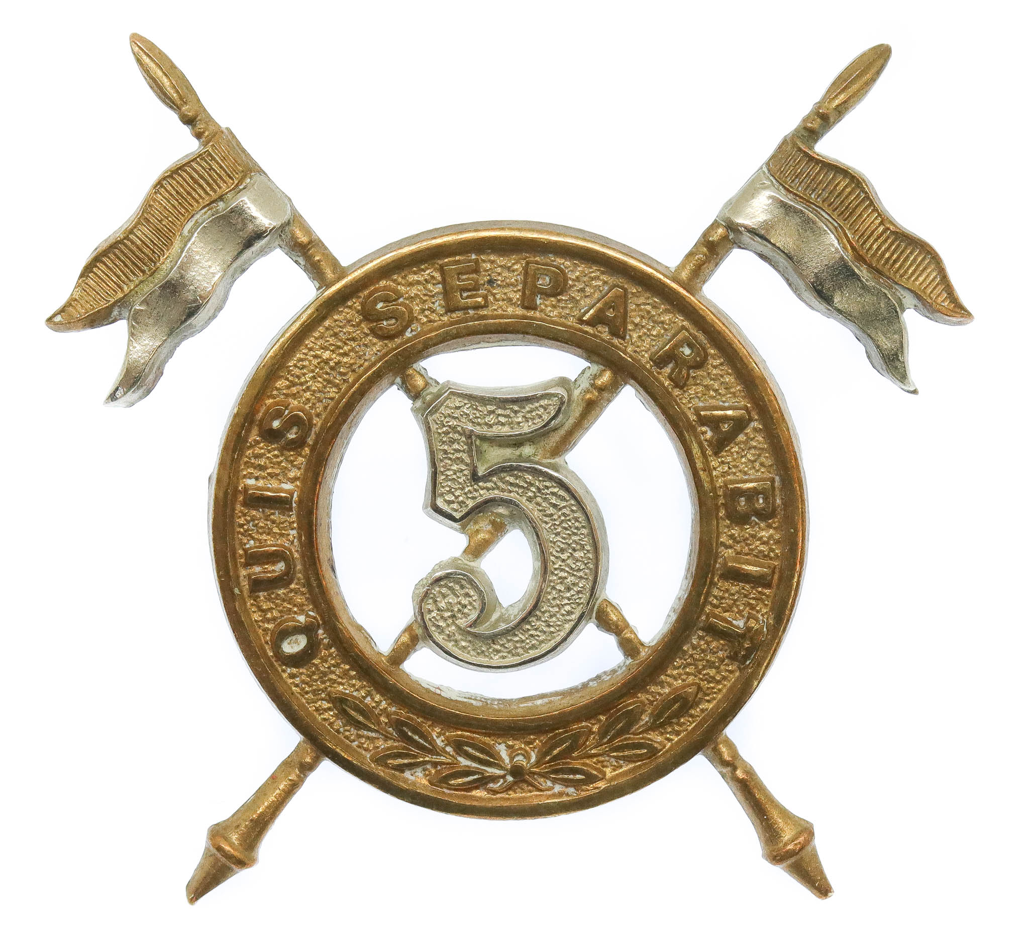 Victorian 5th (Royal Irish) Lancers Cap Badge