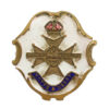 WW1 Notts & Derby Regiment (Sherwood Foresters) Enamelled Sweetheart Brooch