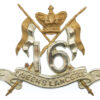Victorian 16th Queen's Lancers Cap Badge