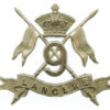 Victorian 9th Queen's Royal Lancers Cap Badge