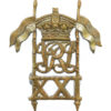 Rare Victorian 21st (Empress of India's) Lancers 'Upright Lances' Cap Badge (c.1899-1900)