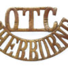 Sherborne College O.T.C (O.C.T./SHERBORNE) Shoulder Title