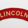 Lincolnshire Regiment (Lincoln) WW2 Printed Shoulder Title