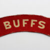 East Kent Regiment (BUFFS) WW2 Printed Shoulder Title