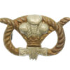 Victorian North Staffordshire Regiment Collar Badge