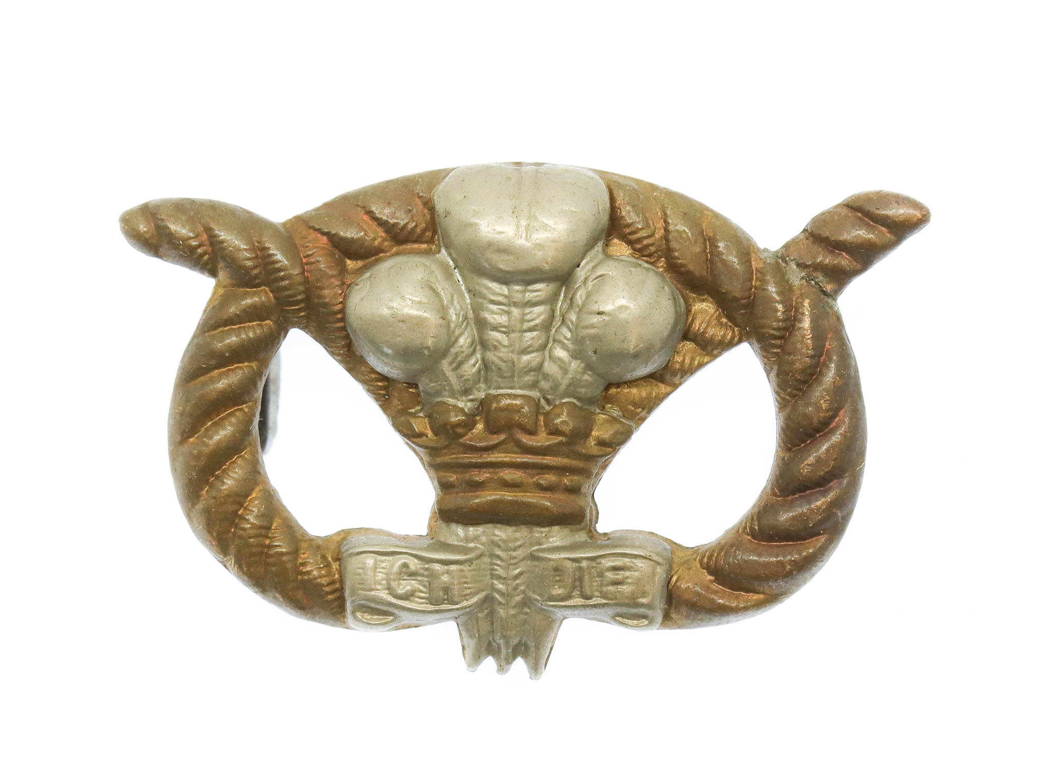 Victorian North Staffordshire Regiment Collar Badge