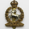 Royal Army Veterinary Corps (R.A.V.C.) Cap Badge - King's Crown