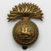 Northumberland Fusiliers Brass Cap Badge
