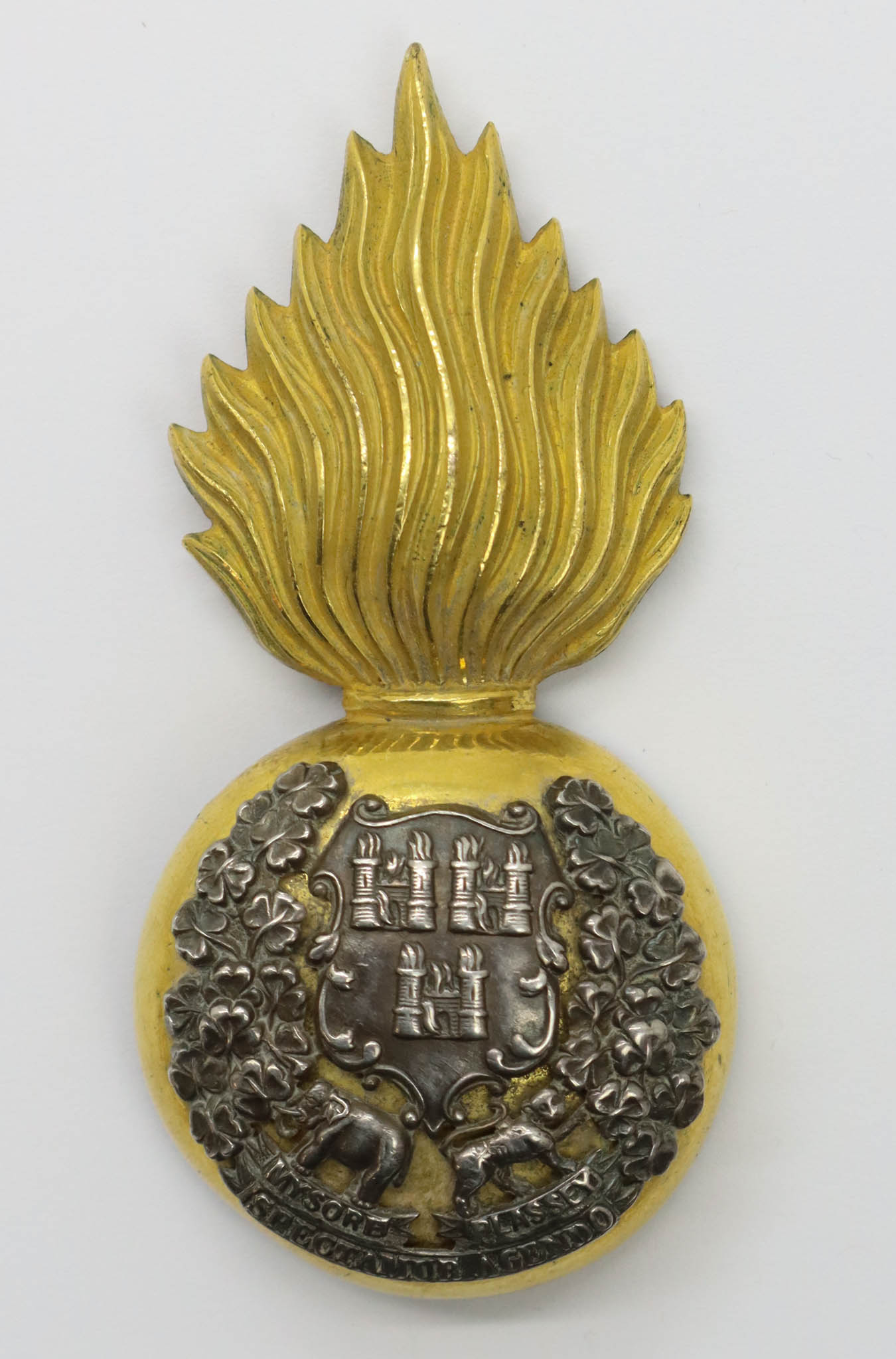 Victorian Post 1881 Royal Dublin Fusiliers Officer's Glengarry Badge