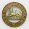 East Lancashire Regiment Bi-metal Helmet Plate Centre