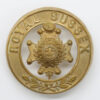Royal Sussex Regiment Helmet Plate Centre