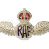 Royal Air Force (R.A.F.) Enamelled Sweetheart Brooch - King's Crown 