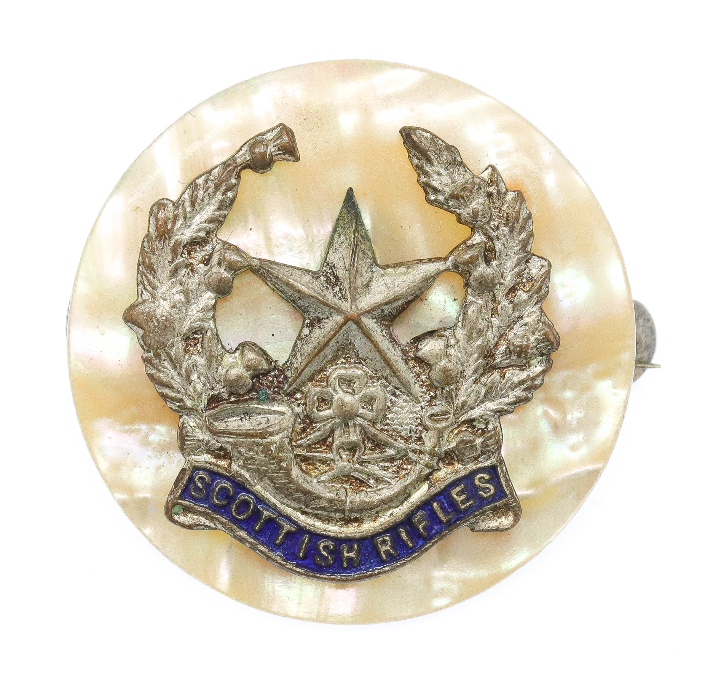 The Cameronians (Scottish Rifles) Sweetheart Brooch