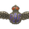 Royal Air Force (R.A.F.) Silver & Enamel Sweetheart Brooch