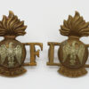 Pair of Royal Irish Fusiliers Shoulder Titles