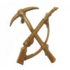 WWI Pioneer Battalions Collar Badge 