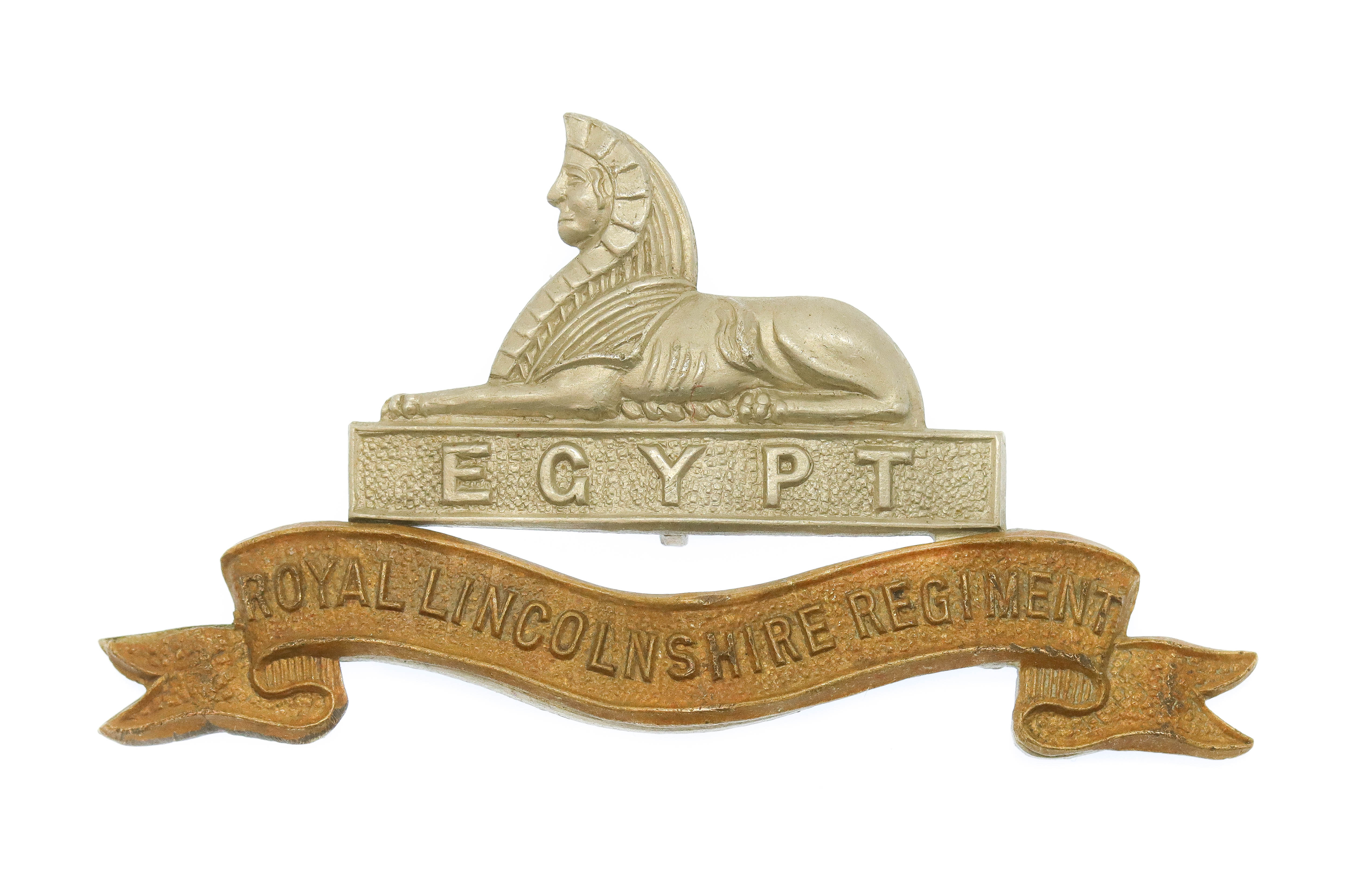 Royal Lincolnshire Regiment Collar Badge