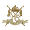 16th/5th The Queen's Lancers Collar Badge - King's Crown