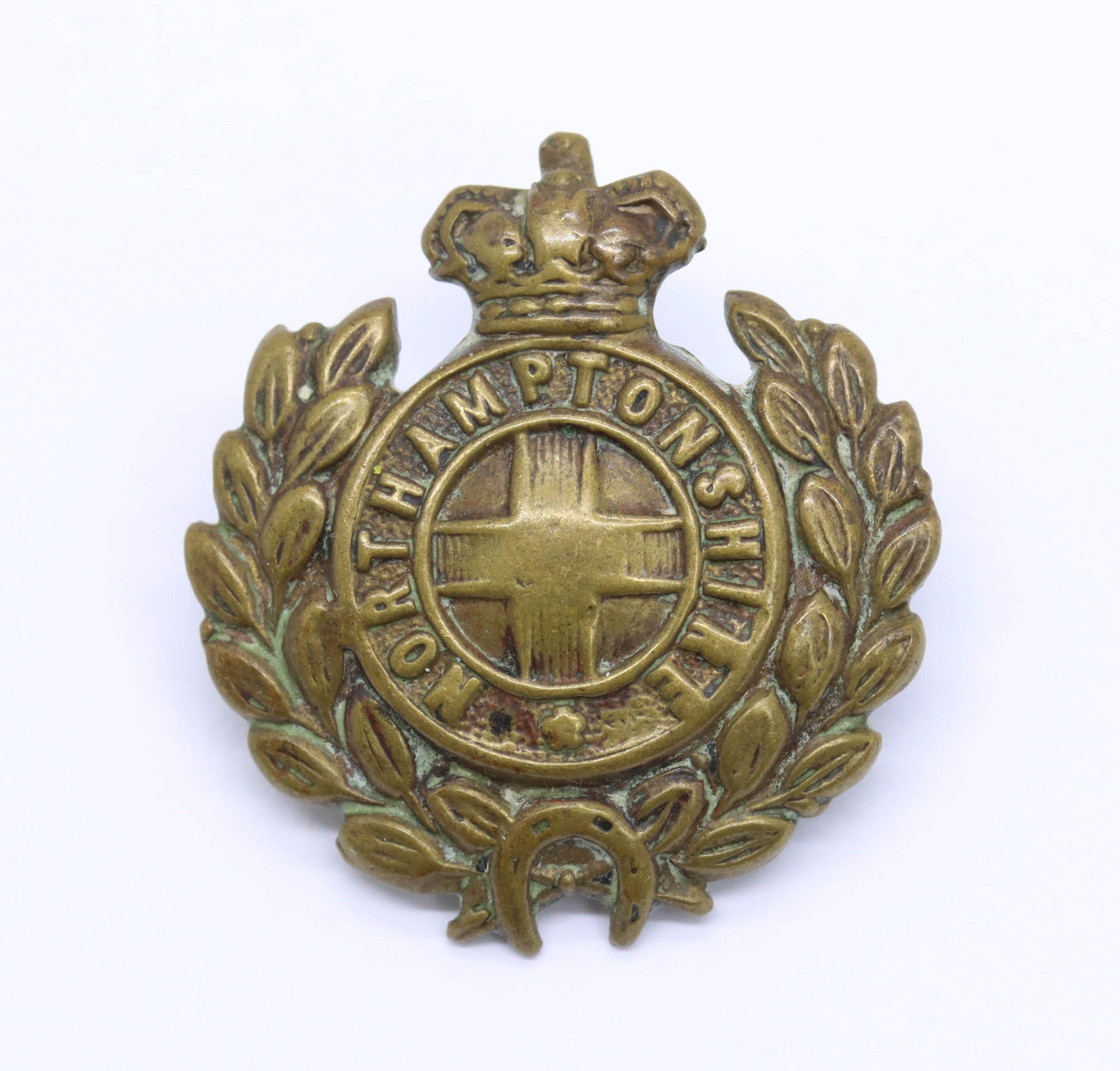 Victorian Northamptonshire Regiment Collar Badge