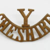 Cheshire Yeomanry (Y/CHESHIRE) Shoulder Title