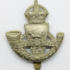 South African Durban Light Infantry Cap Badge - King's Crown