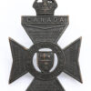 Canadian The Region Rifle Regiment Cap Badge - King's Crown