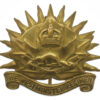 Canadian Westminster Regiment Cap Badge - Queen's Crown