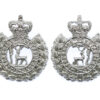 Pair of Berkshire Constabulary Collar Badges - Queen's Crown