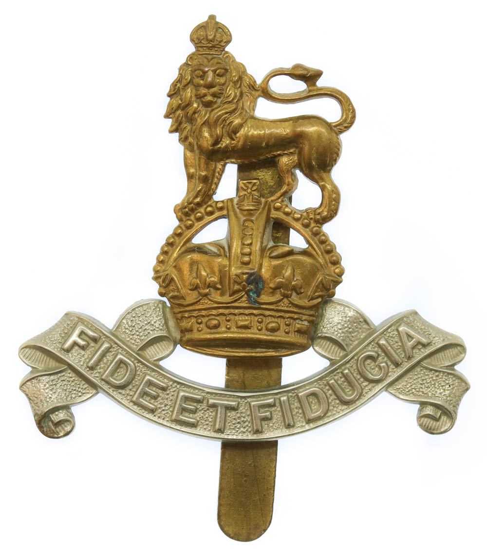 Royal Army Pay Corps (R.A.P.C.) Cap Badge - King's Crown