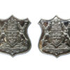 Pair of Nottingham City Police Collar Badges