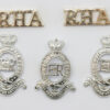 Royal Horse Artillery (R.H.A.) Anodised (Staybrite) Badge Set