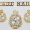 Royal Army Dental Corps (R.A.D.C.) Anodised (Staybrite) Badge Set
