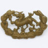 Scarce Victorian Border Regiment Collar Badge (c.1881 - 1884)