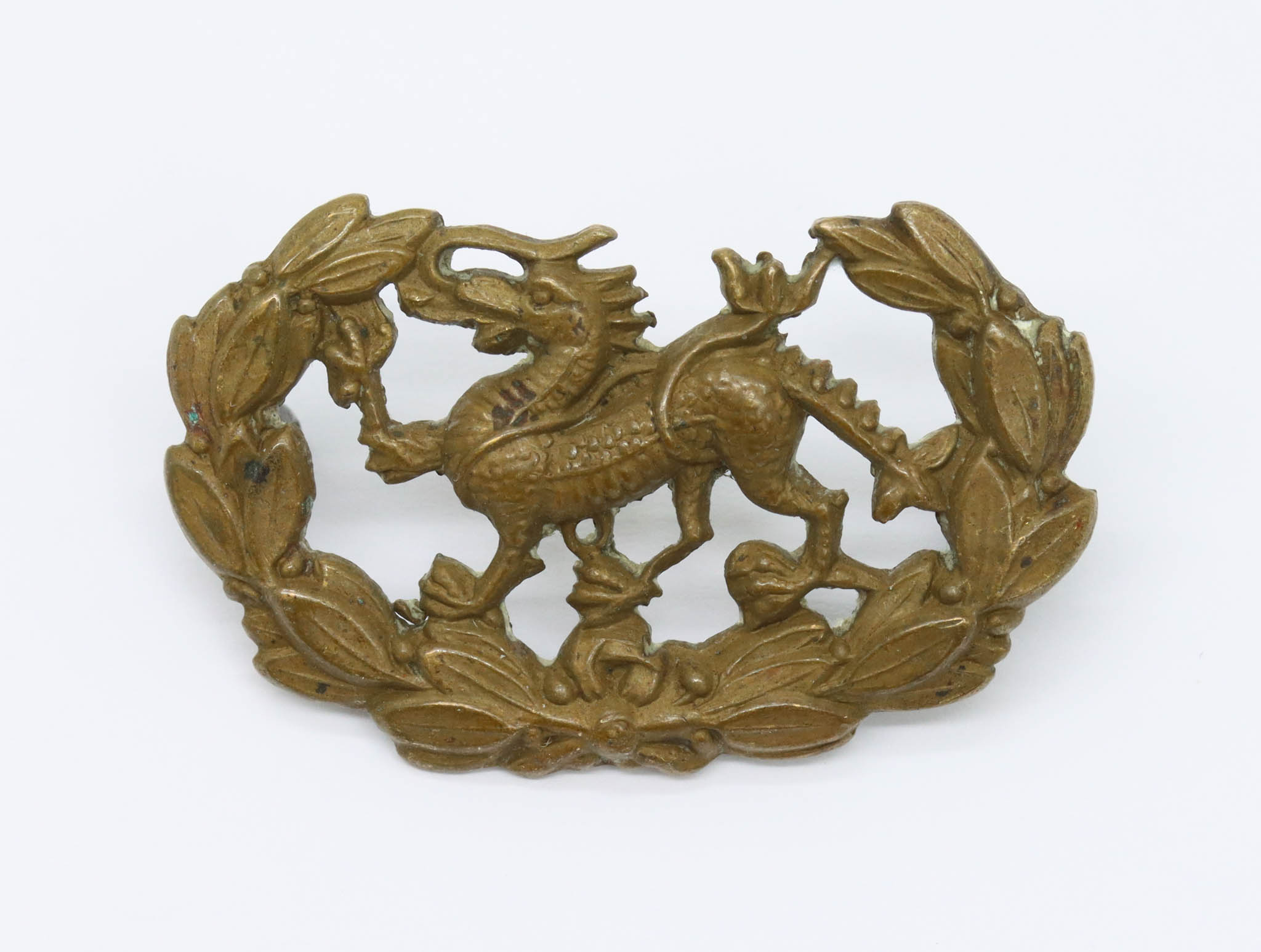 Scarce Victorian Border Regiment Collar Badge (c.1881 - 1884)