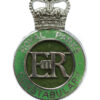 Royal Parks Constabulary Enamelled Cap Badge - Queen's Crown