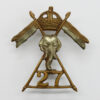 27th Lancers Collar Badge - King's Crown