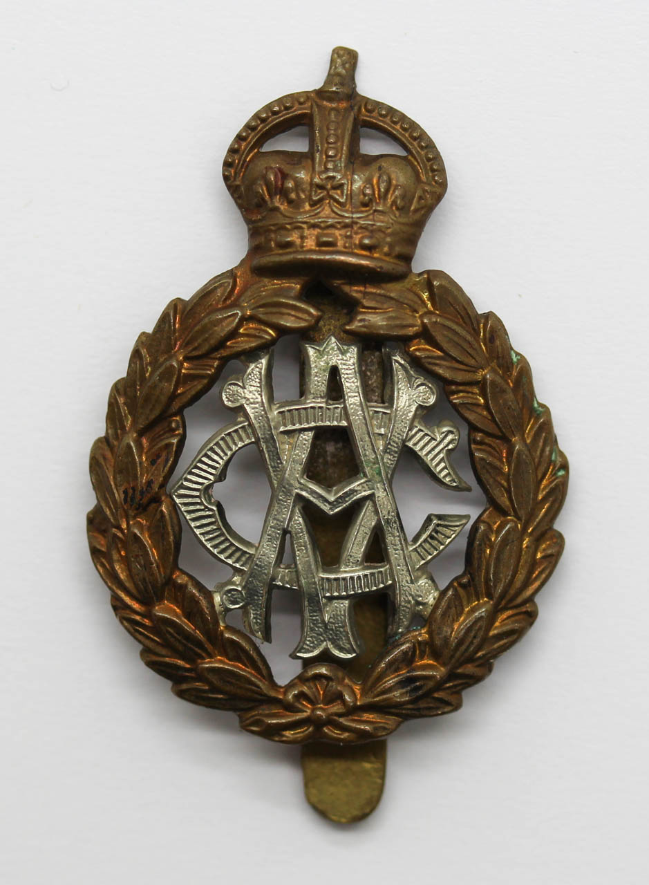 Army Veterinary Corps (A.V.C.) Cap Badge - King's Crown